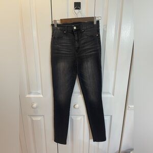 celebrity pink black jeans